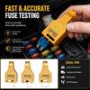 Tester pojistek do auta/Vytahovák pro detekci pojistek/Tester kontinuity pojistek/Univerzální nástroj pro demontáž inspektora do auta DC24