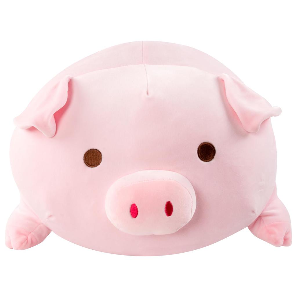 JEMA Gemma Animal Body Soft and Plush Oversized Soothing Pig Approximately 60cm Long Pillow, Fluffy, Pillow, Large, Pillow, Cute, Gift, Design,
