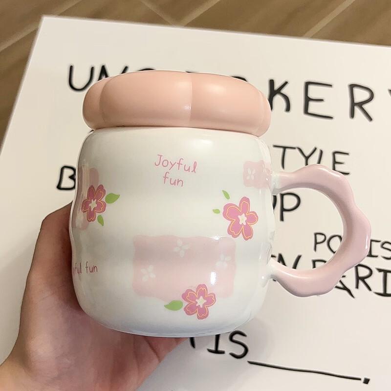 

OLOEY Floral Ceramic Mug