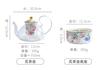 Flower and Bird Ceramic Teapot Kettle Coffee Pots Flower Tea Pot Heating Base Water Bottle Mother Child Pot Afternoon Tea Pots