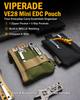 VIPERADE VE28 EDC Pouch 500D Compact EDC Pocket Organizer Molle Expandable Tool Storage Bag Small Coin Army Knife Pocket Pouch 6-in-1 Purse/Card