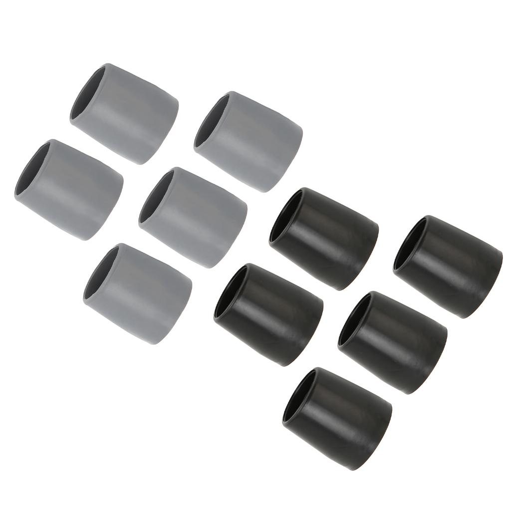 5 Pcs Crutch Tips Thick Rubber Single Angle Cane Foot Cane Walking Stick Crutch Foot Pad