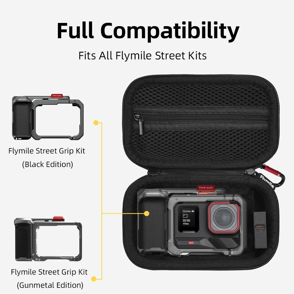 Mini Street Photography Kit Storage Bag for DJI Osmo Action 3/4/5 Pro Action Camera Accessories