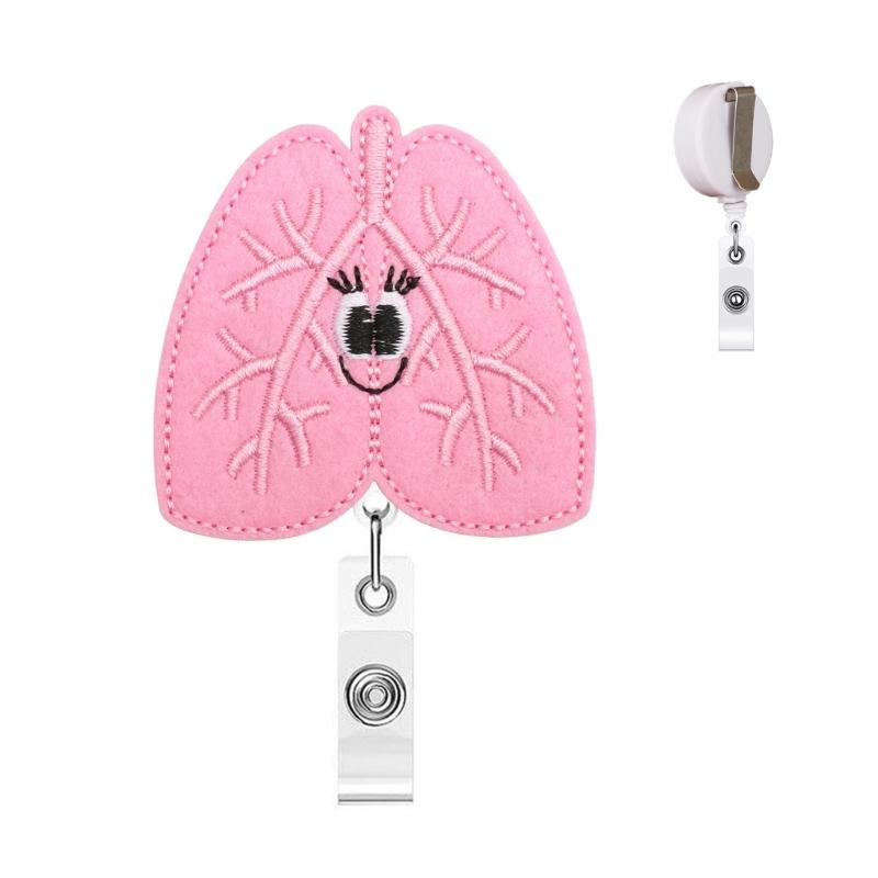 Reusable Nurse Badges Clip With Embroidery Fabric Label and Quick Releases Mechanism for Team Identification Needs