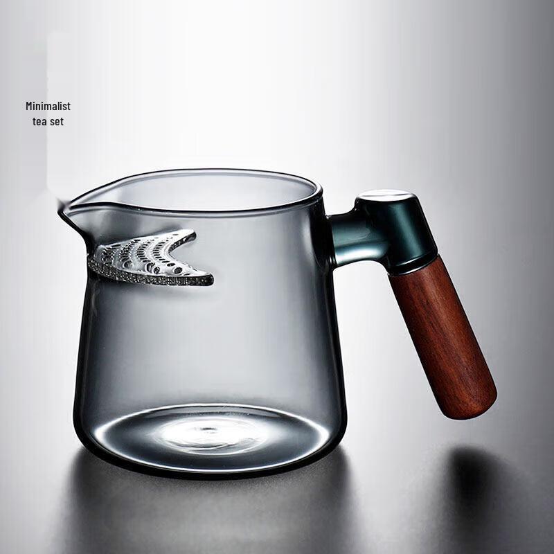 Premium Thickened Glass Teapot with Integrated Crescent Infuser