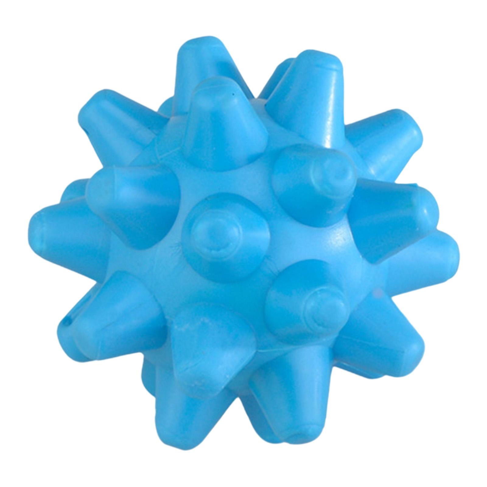 

Spiky Massage Ball Children Sensory Training Lightweight Portable Spiked Massage Yoga Hedgehog Ball for Legs Feet Shoulders Arms синий