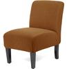 Stretch Spandex Dining Room Hotel Armless Accent Chair Cover Slipcover Armless Chair Furniture Protector Covers