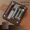 High-End Stainless Steel Nail Clippers & Pedicure Set for Adults