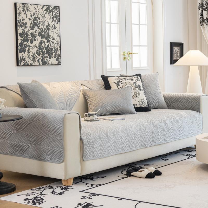 

Sofa Cushion Autumn and Winter Plush Non-Slip High-End Seat Cushion Sofa Cover Cover Cloth Thickened Winter Cushion 70*70cm