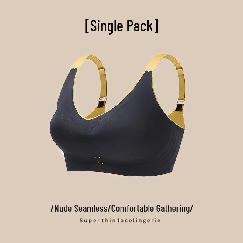 

Women s Seamless Wireless Push-Up Sports Bra - Thin, Beautiful Back, Plus Size, Anti-Sagging Support 5XL for 200-240 jin, 105BCD