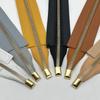 Metal Zipper Heavy Duty PU Leather Zipper All-matching Bag Hardware Zipper Accessories DIY Zipper Replacement for Sewing