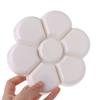 7-hole Plum Blossom Imitation Porcelain Watercolor Palette Art Painting Tray Oil Painting Palette Tray