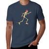 Skeleton Skater Gift Roller Skating Tshirt Street Art Print Tee Shirt