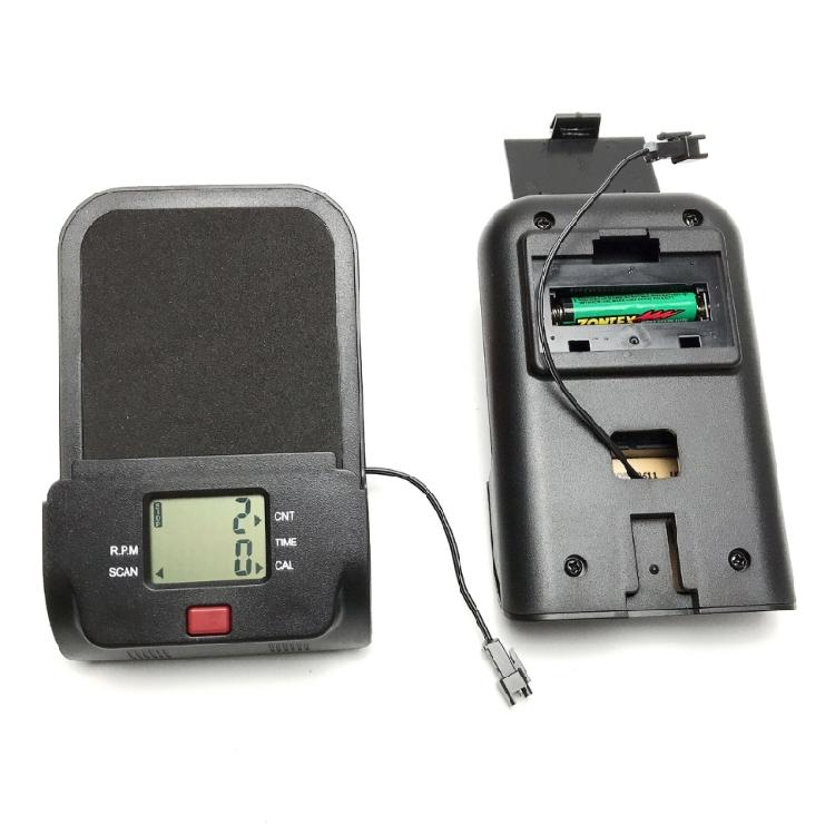 Multifunctional Rowing Machine Counter Speedometer LCD Display Counter Monitor Gym Replacement Monitor Easy to Use