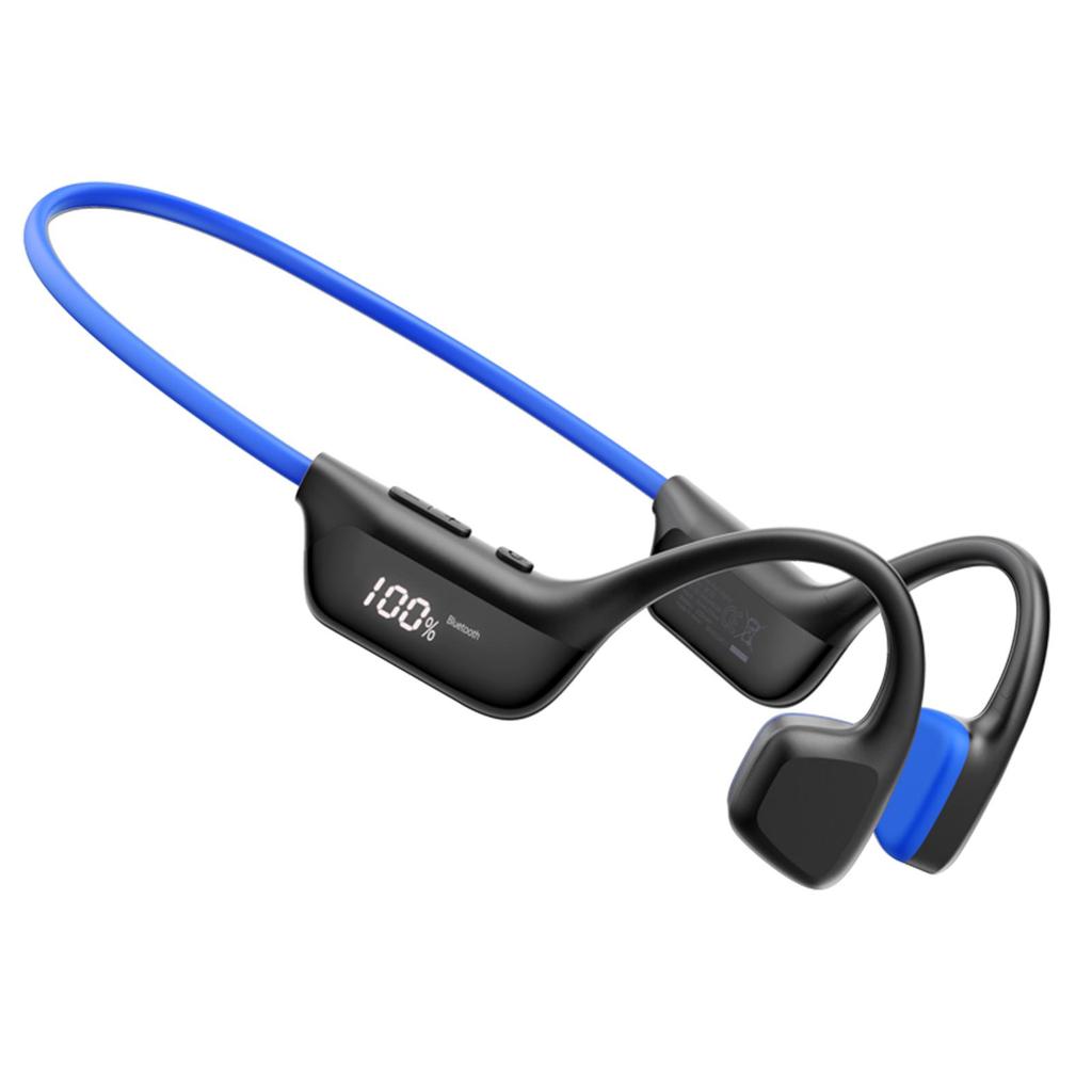 Doogee Kemik İletimli Kulaklıklar, LED Güç Göstergeli IP67 Su Geçirmez Açık Kulaklıklar, 10 Saat Bluetooth 6.0 Spor Koşu Kulaklıkları