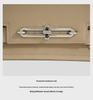 "2025 Fashion Women's Cowhide Shoulder Bag: Tofu Design with Pig Nose Accent"