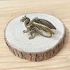 Solid Brass Pterosaur Statue Small Dragon Figurines  Home Desk Decorations