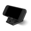 Foldable Stand for Handheld Game System or Small Tablet, Angled Desk Support, Cable Opening and Gentle Contact Areas for Travel Use