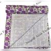 Aizza Trends Handmade Pure Cotton Printed Kantha Quilt  - Traditional Look Bed Spread Kantha Gudri - Vintage Hand Stitch Gudri