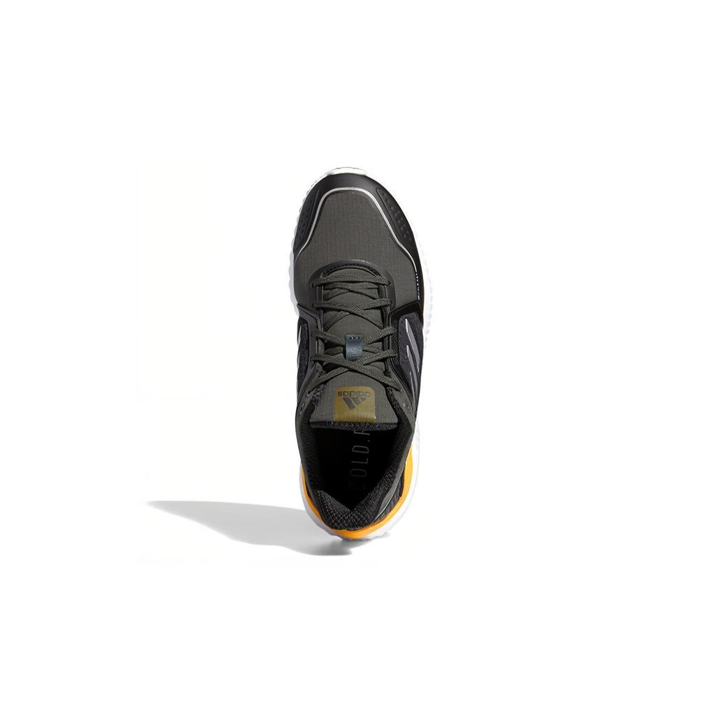 New Adidas Climawarm Bounce J Anti Slip Wear Resistant Low Top Running Shoes Black White Yellow Teenagers FV8209