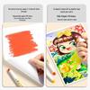 Water-Soluble Rotating Oil Pastels Set - 48 Colors for Children's Art and Crafts, Crayons and Paintbrushes Included, Multi-Color Doodling Pens.