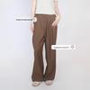 Sweet Basil Women's Loose Straight-Leg Casual Trousers