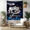 Liverpool Custom Your Name Wall Decor Tapestry Art For Pet Memorial Birthdaywedding Party Backdrop Family Gift