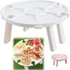 Foldable Camping Table Portable Picnic Desk Compact Beach Table & Small Camping