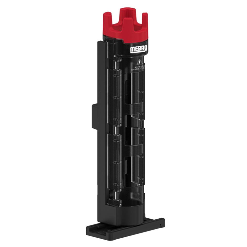 Fishing Box Pole Accessories Plastic Fishing Box Rod Holder Fish Box Rod Holder for Fishing Tool Box красный