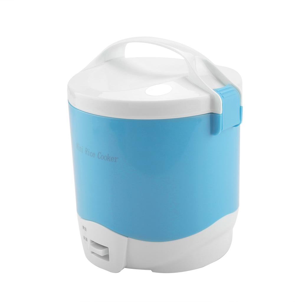 24V 180W 1,6L Elektrischer tragbarer multifunktionaler Reiskocher Dampfgarer für Autos (blau)