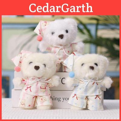 Plush Bear Keychain Toy With Soft Cotton Filling For Kids And Teens Gift