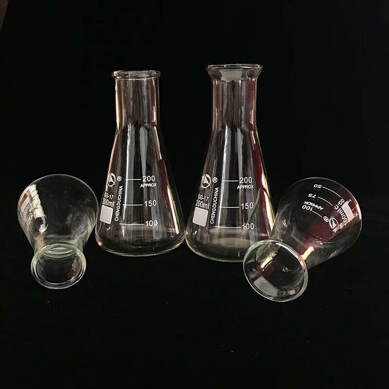 Szklana kolba stożkowa