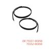 Tundra Roof Gutter Drain Channel Sealing Strip 75551-0C050/75552-0C050