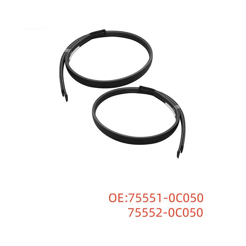 

Tundra Roof Gutter Drain Channel Sealing Strip 75551-0C050/75552-0C050 75551-0C050 75552-0C050