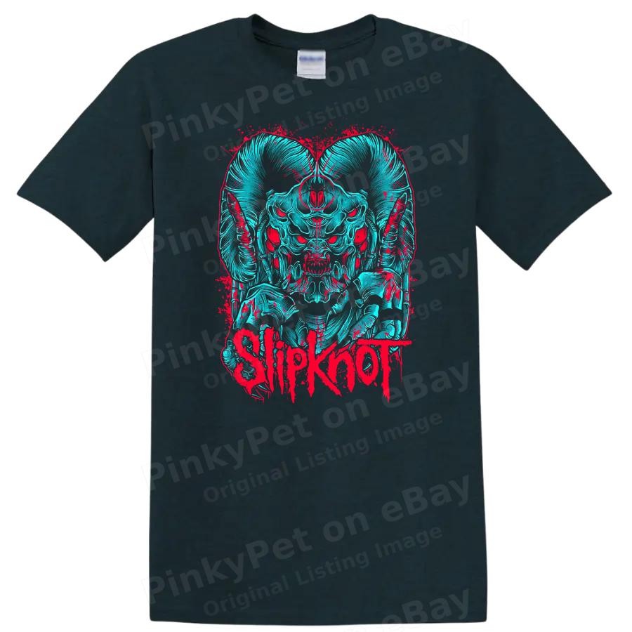 Skull Graphic Band T Shirt Heavy Metal Music Tee Distressed Design Cool
