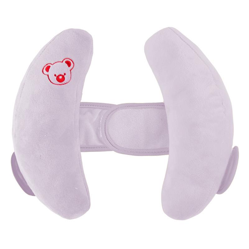 Banana-Shaped U-Shaped Neck and Head Support Pillow for Infant Strollers.