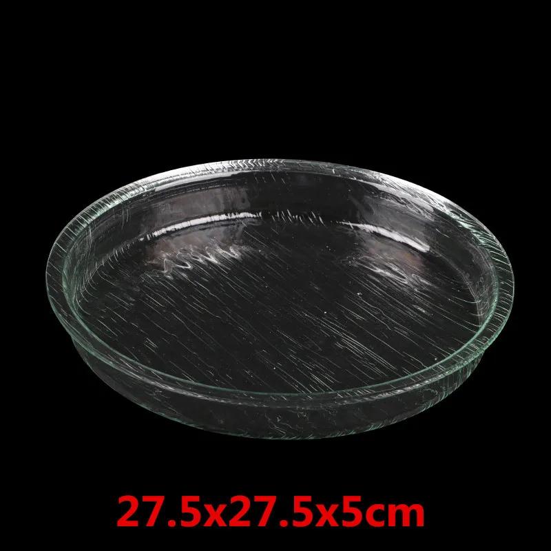 

прозрачный акриловый поддон для льда сашими японские корейские суши фруктовая тарелка морепродукты сашими поднос для сушки лосось морепродукты инструмент