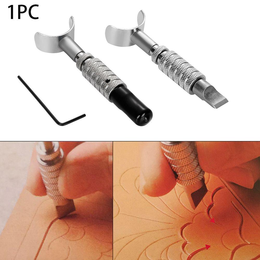 Manual Crafts Leather Swivel Knife Blade Tools Carving Leathercraft