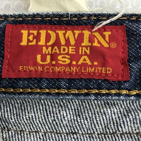 EDWIN USA 50288-12 Denim Pants W32 Inseam 67cm Vintage 80s-90s USA(USED)