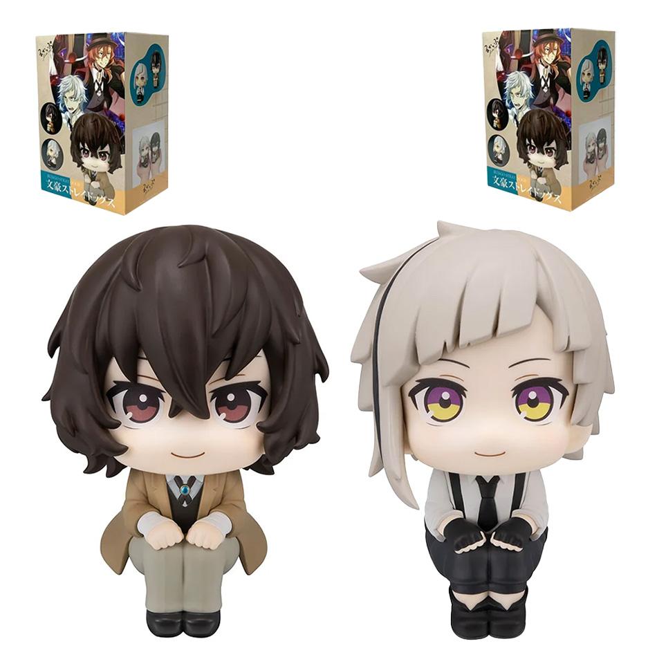 Figurină Anime Bungou Stray Dogs 9.5cm Versiune Q Dazai Osamu Figurină de Acțiune Nakashima San Figurine Model de Colecție PVC Păpuși Jucării