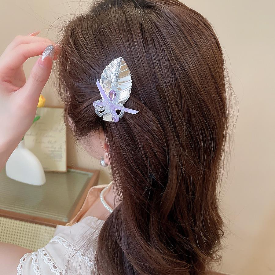 Korean Style Star Letter Mini Hair Clip - Luxury High-End Design with Sweet Cool Personality