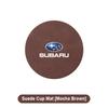 Badge Car Cup Coaster Waterproof Non-Slip Sift-Proof Spill Saucer for Subaru Forester Outback Crosstrek Legacy Impreza Levorg mdy6