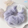 Winter Warm Soft Hair Scrunchies For Women Girls Cute Plush Elastic Hair Band Multicolor Rubber Band Hair Loop Hair Accessories