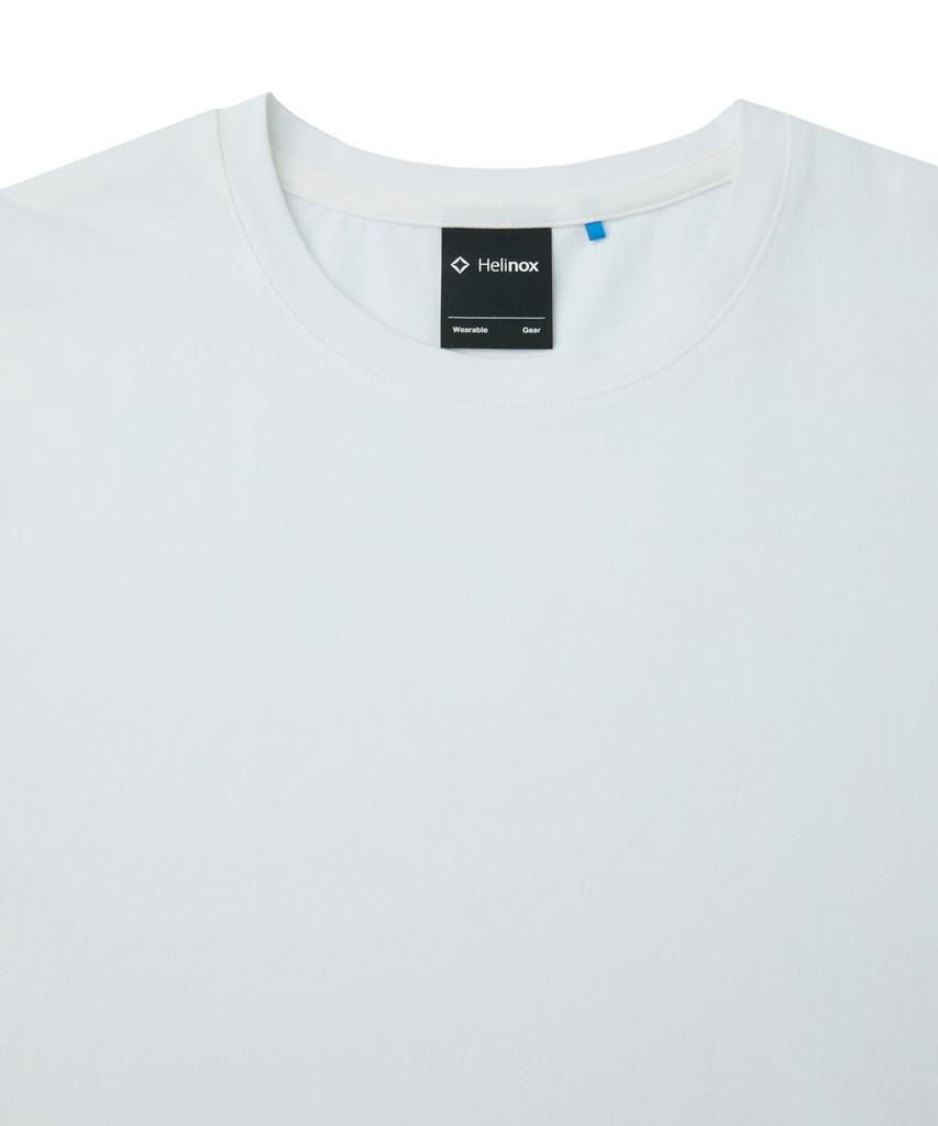 Hellinogseuweeo Short Sleeve Logo T-Shirt_White