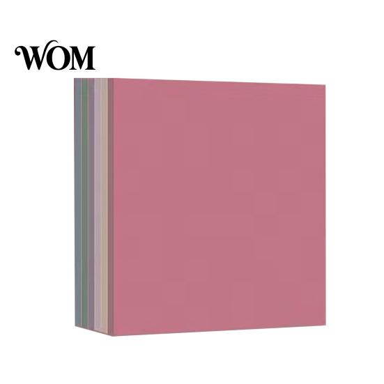 Non-residue Adhesive Notes Morandi Colored Memo Notes, Smooth Writing Paper, Indexing And High-end Decorating Notebooks Note, for Office School