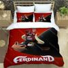 Cartoon Ferdinand Bettwäsche-Sets 3D-Druck Nina Lupe Angus Bettbezug Kissenbezug Für Kinder Erwachsene Jungen Mädchen Geschenke