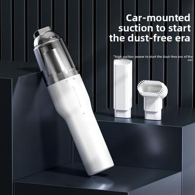 Home Car Dual Purpose Mini Portable Car Vacuum Cleaner Home Car Handheld Wireless Charging Vacuum Blowing Dual Purpose