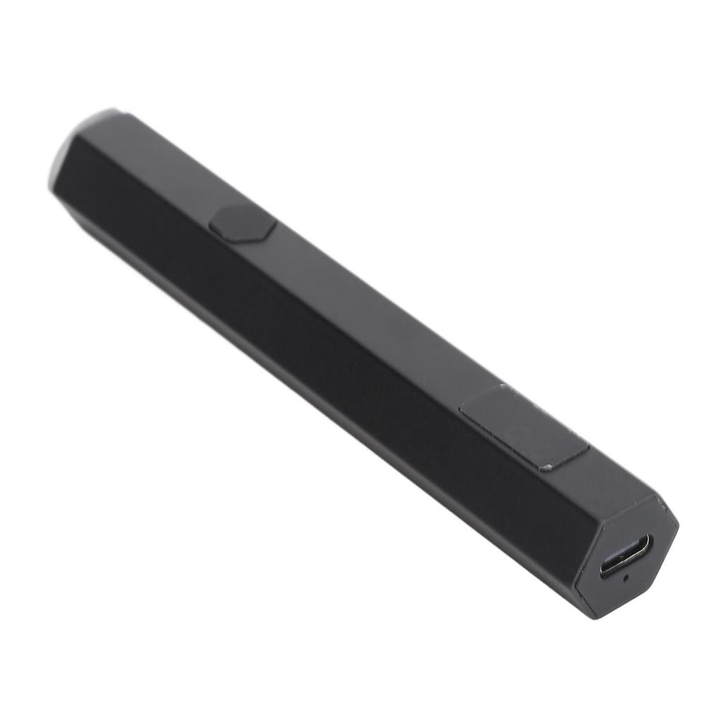 Mini LED Nail Lamp 2 Gears Portable Clear Silicone Tip Adjustable Magnetic Digital Nail Light Black