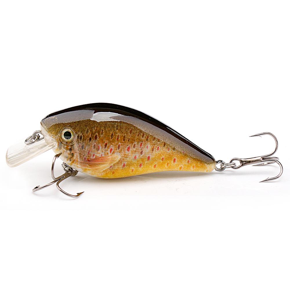 6cm 12.6g Crankbaits Fishing Lure Hard Artificial Bait Floating Wobblers for Pike Minnow Lures for Fishing Tackle