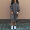 EastRogue Long Women's Hoodie Casual Dress Women